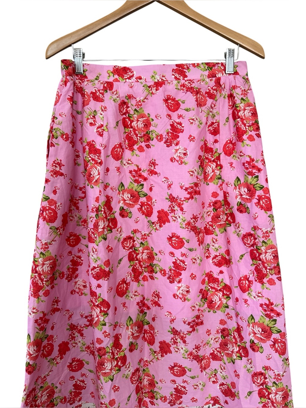 NWT Entro Alma Floral Print Midi Skirt - Picture 5 of 9